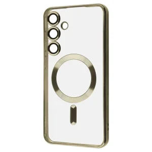 Чехол WAVE Metal Color Case with Magnetic Ring Samsung Galaxy S25 Plus Gold