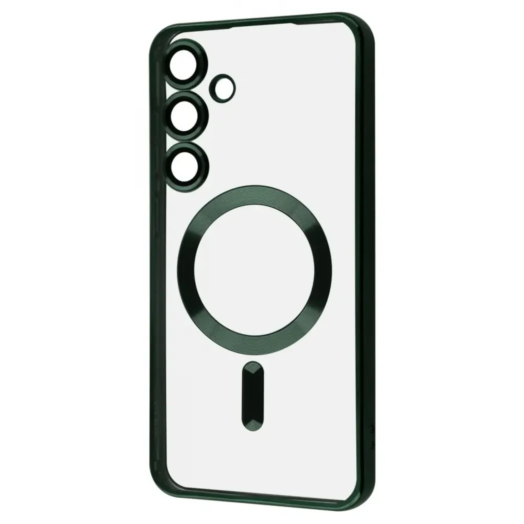 Чехол WAVE Metal Color Case with Magnetic Ring Samsung Galaxy S25 Plus Dark Green
