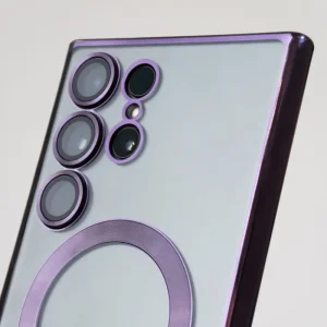 Чохол WAVE Metal Color Case with Magnetic Ring Samsung Galaxy S25 Plus Deep Purple