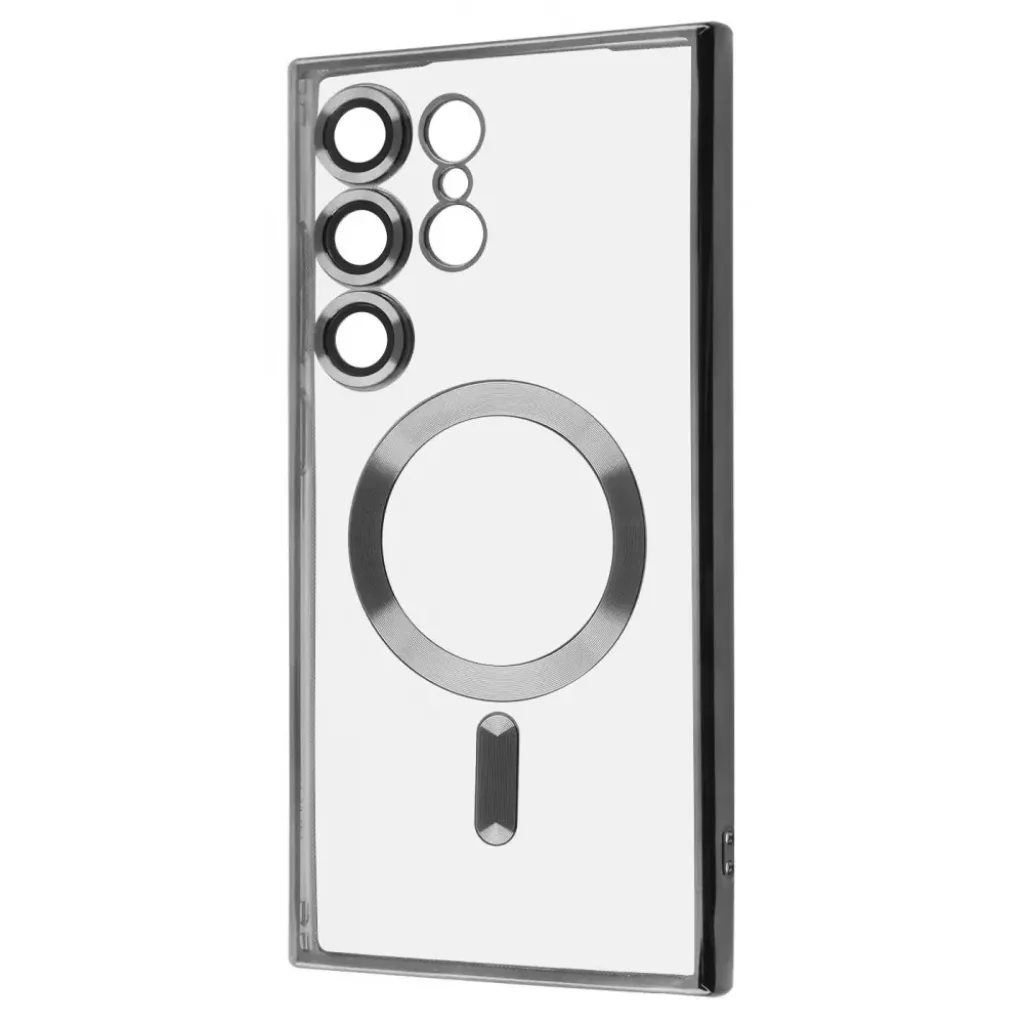 Чехол WAVE Metal Color Case with Magnetic Ring Samsung Galaxy S25 Ultra Silver