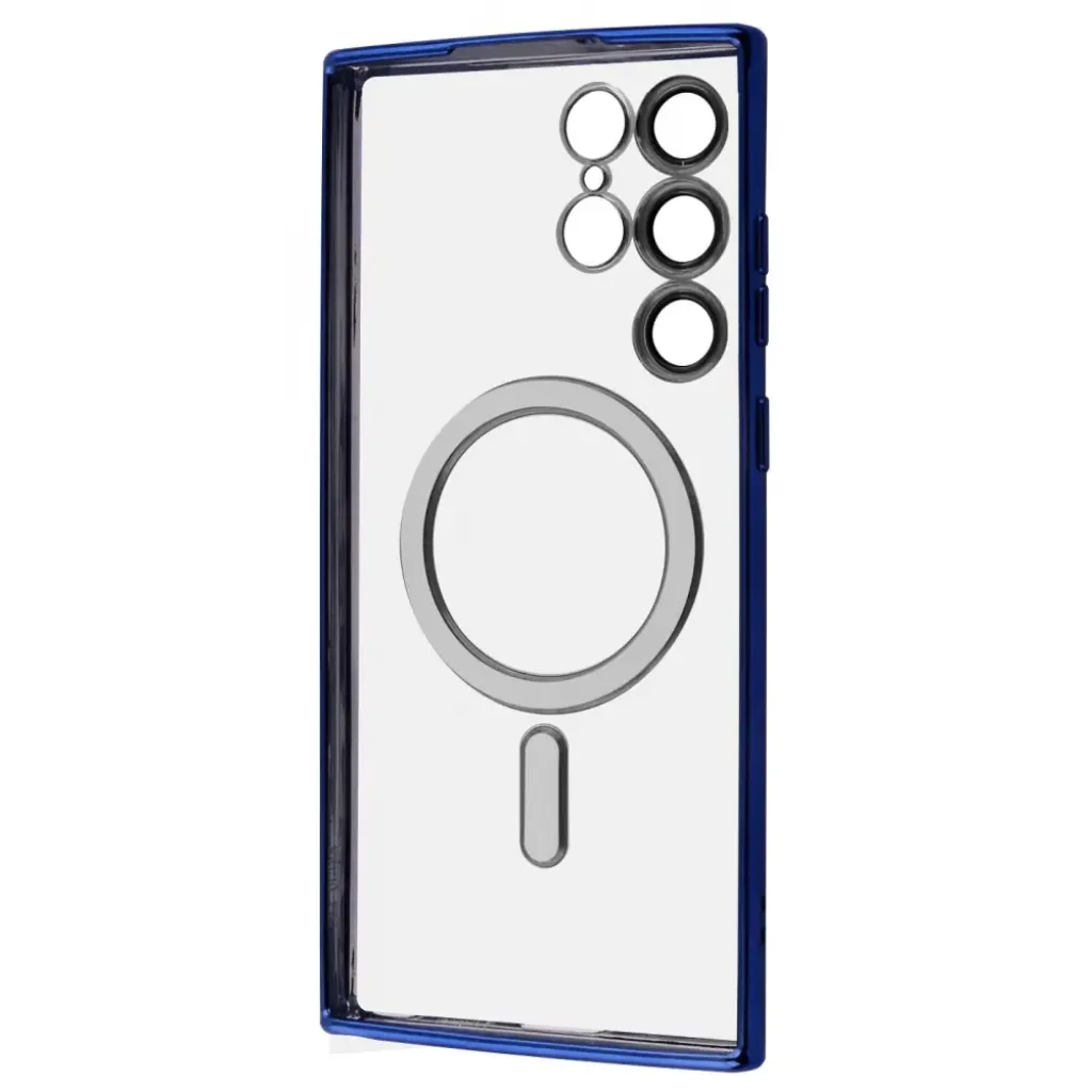 Чехол WAVE Metal Color Case with Magnetic Ring Samsung Galaxy S25 Ultra Midnight Blue