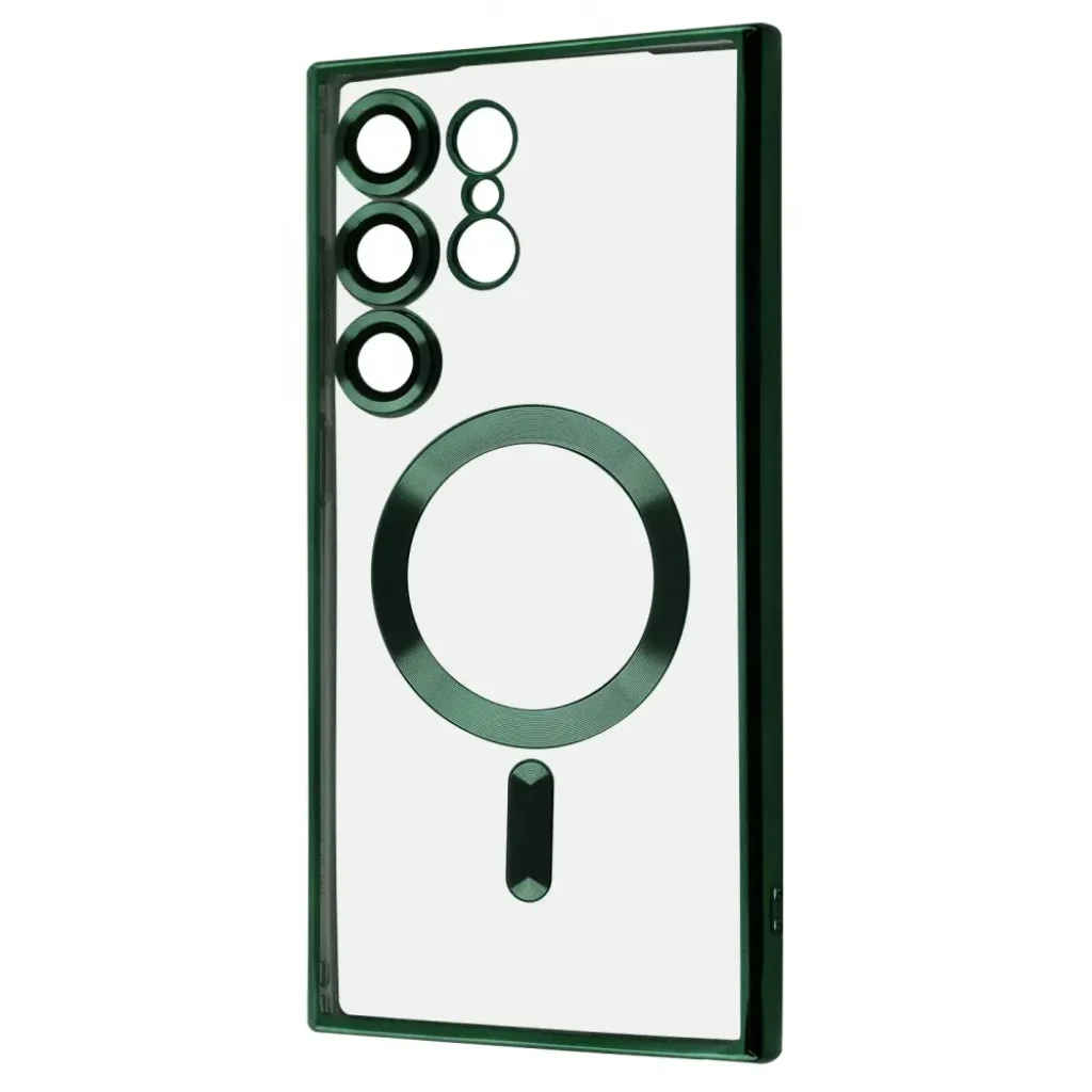 Чехол WAVE Metal Color Case with Magnetic Ring Samsung Galaxy S25 Ultra Dark Green