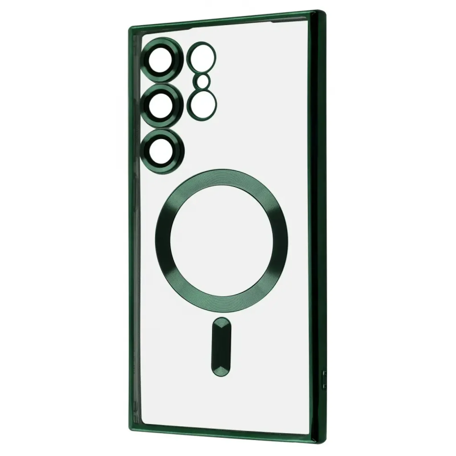 Чохол WAVE Metal Color Case with Magnetic Ring Samsung Galaxy S25 Ultra Dark Green