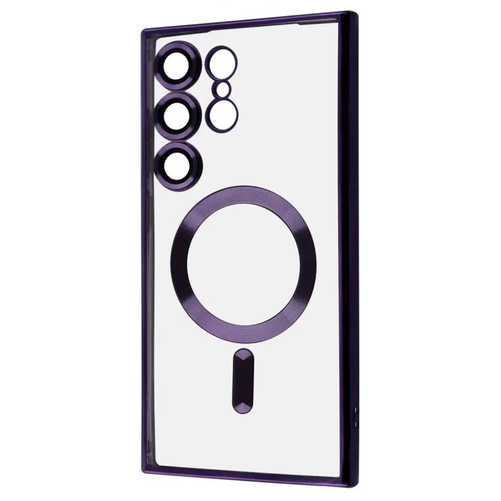 Чехол WAVE Metal Color Case with Magnetic Ring Samsung Galaxy S25 Ultra Deep Purple