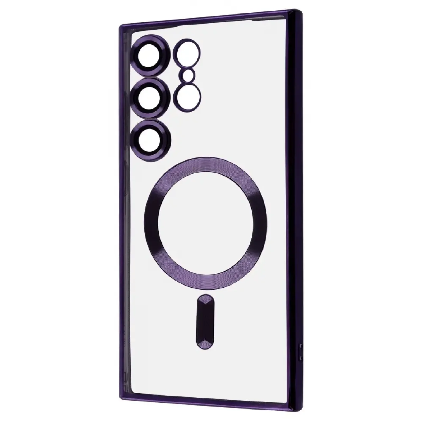 Чохол WAVE Metal Color Case with Magnetic Ring Samsung Galaxy S25 Ultra Deep Purple