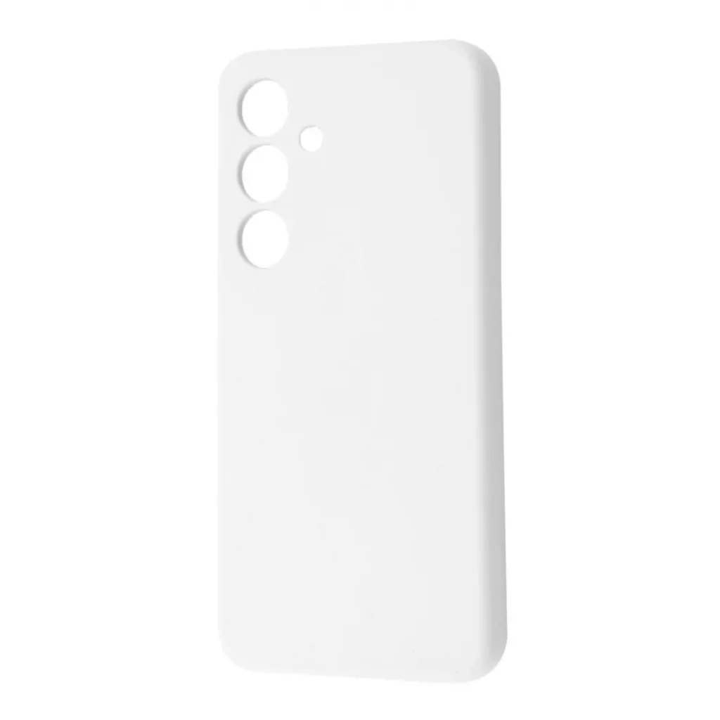 Чехол WAVE Full Silicone Cover Samsung Galaxy S25 Plus White