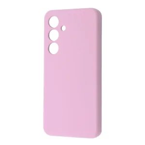 Цвет: Розовый - Чехол WAVE Full Silicone Cover Samsung Galaxy S25 Plus Pink Sand