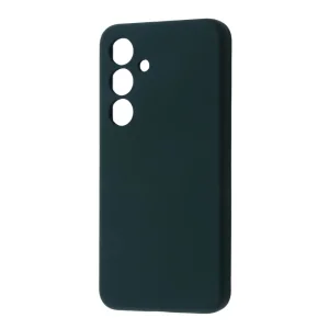 Цвет: Зеленый - Чехол WAVE Full Silicone Cover Samsung Galaxy S25 Plus Cyprus Green