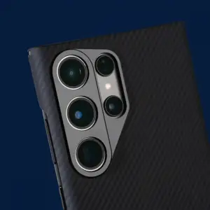 Чохол WAVE Premium Carbon Slim with Magnetic Ring Samsung Galaxy S25 Ultra Black