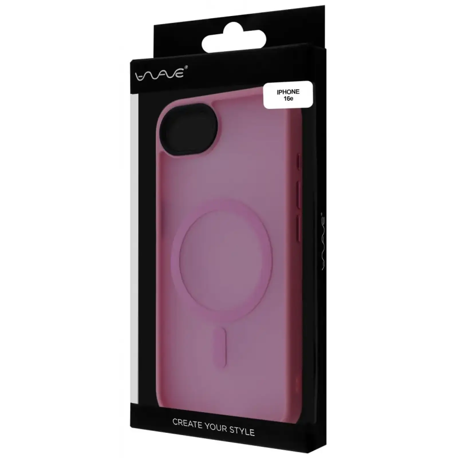 Чохол WAVE Matte Insane Case with Magnetic Ring iPhone 16e, iPhone 17e Black