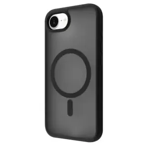 Чохол WAVE Matte Insane Case with Magnetic Ring iPhone 16e, iPhone 17e Black