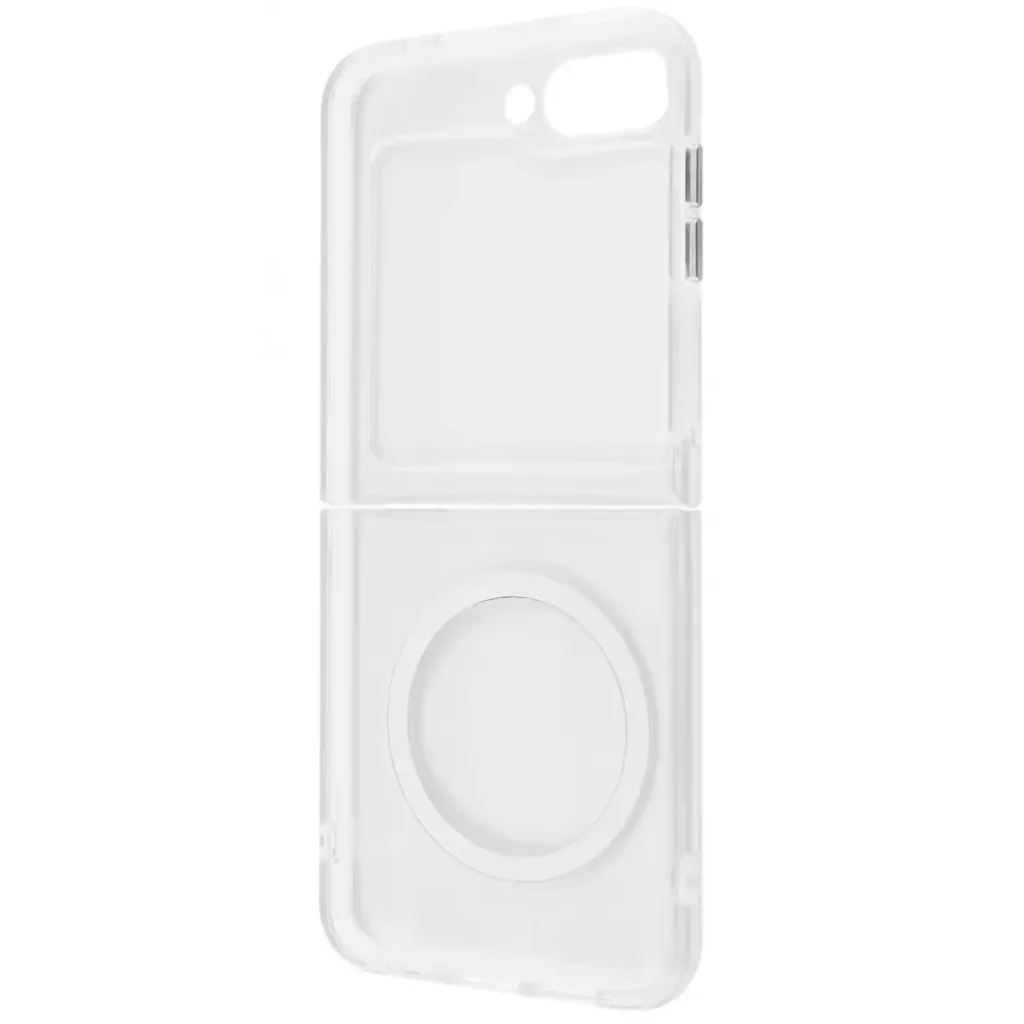 Чехол WAVE Clear Case (PC+TPU) with Magnetic Ring Samsung Galaxy Flip 6 Clear