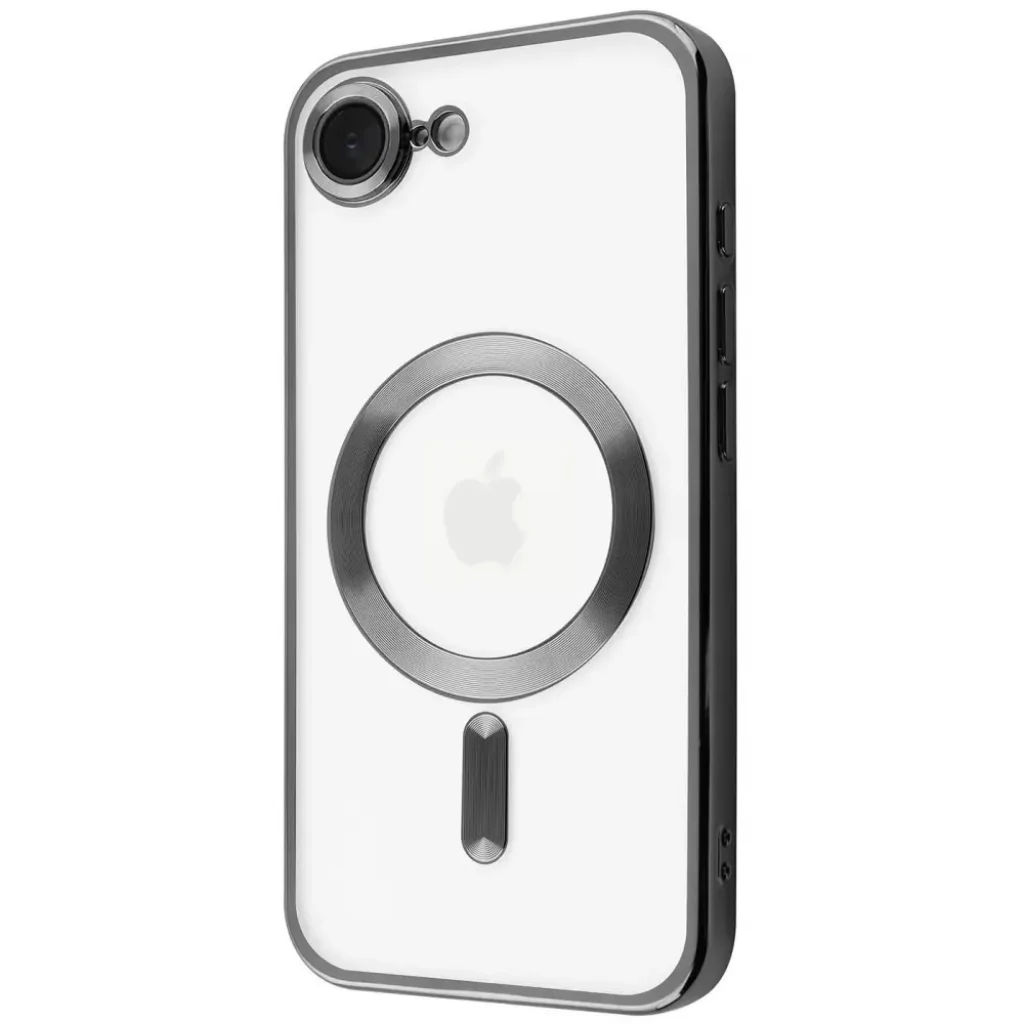 Чохол Metal Matte Case with Magnetic Ring iPhone 16e Black