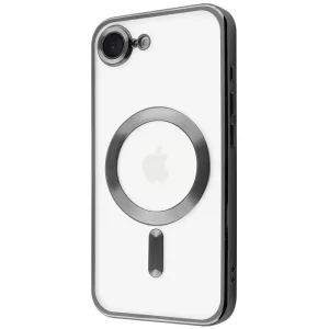 Чехол Metal Matte Case with Magnetic Ring iPhone 16e Black