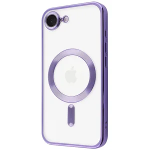 Чохол Metal Matte Case with Magnetic Ring iPhone 16e Light Purple