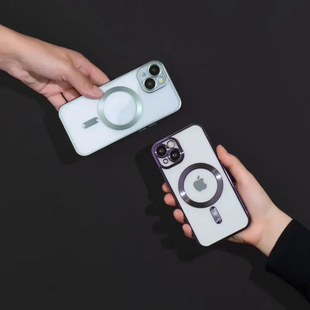 Чохол Metal Matte Case with Magnetic Ring iPhone 16e Silver