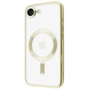 Чохол Metal Matte Case with Magnetic Ring iPhone 16e Gold