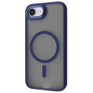 Цвет: Синий - Чехол Proove Essence Case with Magnetic Ring iPhone 16e, iPhone 17e Midnight Blue
