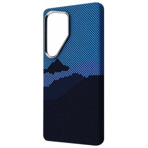 Чехол WAVE Gleam Case with Magnetic Ring Samsung Galaxy S25 Ultra Blue Mountain