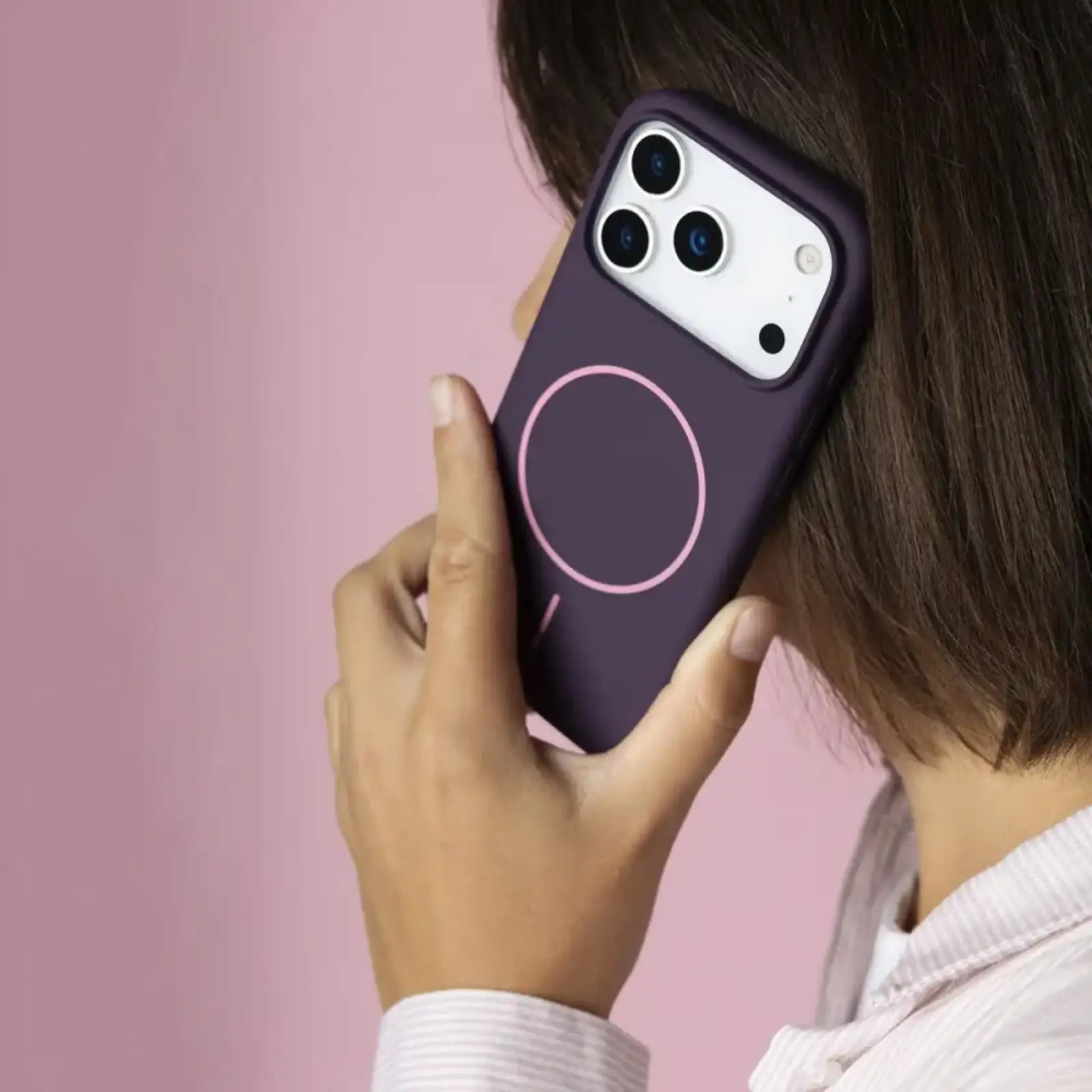 Чехол Proove Spectrum Case with Magnetic Ring iPhone 16e, iPhone 17e Grape Purple