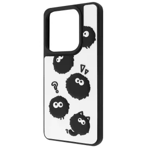 Чохол WAVE Doodle Case Xiaomi Redmi Note 14 4G Black Fluffy