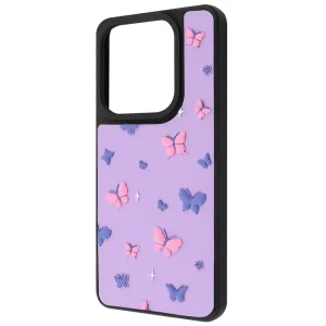 Чохол WAVE Doodle Case Xiaomi Redmi Note 14 4G Butterflies