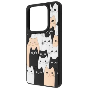 Чохол WAVE Doodle Case Xiaomi Redmi Note 14 4G Cats