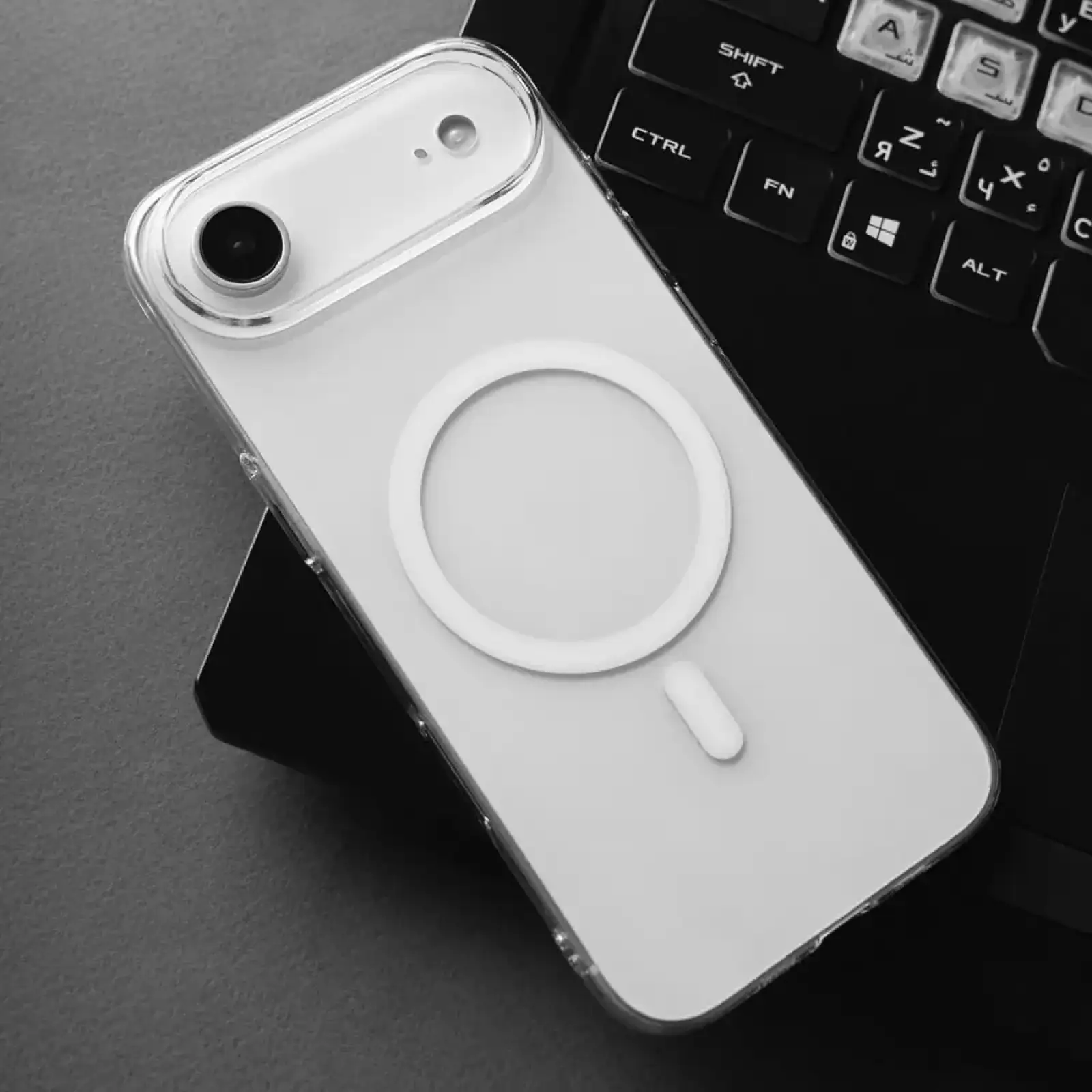 Чехол Proove Crystal Case with Magnetic Ring iPhone 17 Transparent