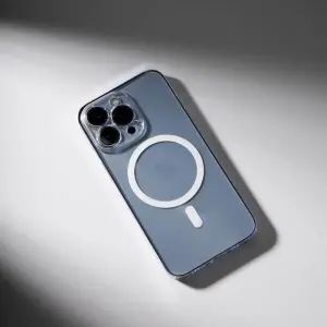 Чехол Proove Crystal Case with Magnetic Ring iPhone 17 Pro Deep Blue