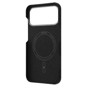 Чохол Proove Carbon Slim with Magnetic Ring iPhone 17 Pro Black