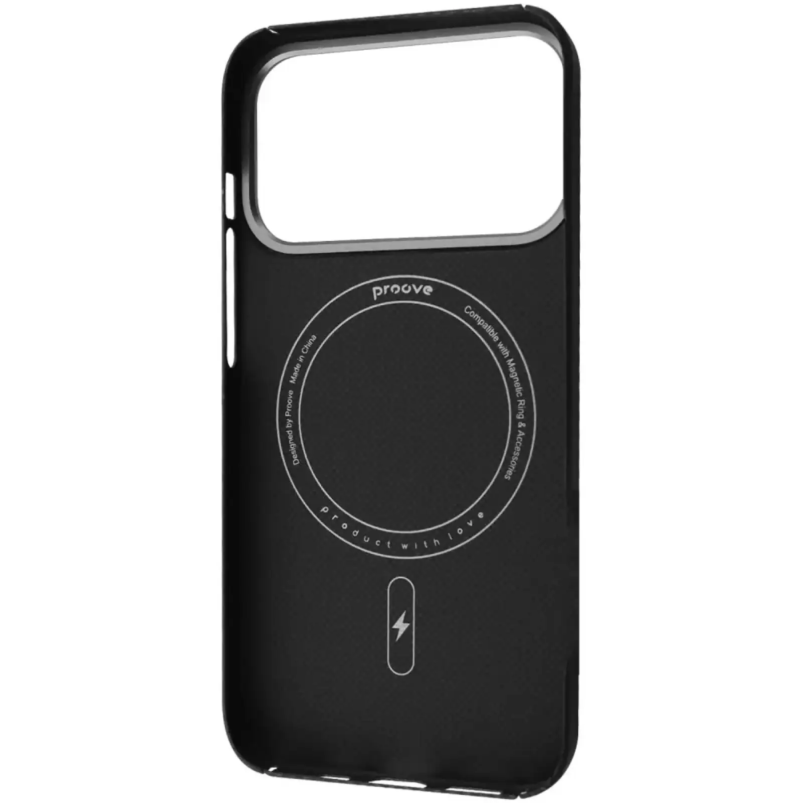Чохол Proove Carbon Slim with Magnetic Ring iPhone 17 Pro, iPhone 18 Pro Light Blue