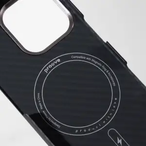 Чохол Proove Carbon Slim with Magnetic Ring iPhone 17 Pro, iPhone 18 Pro Light Blue