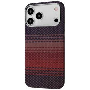 Цвет: Красный - Чехол Proove Carbon Slim with Magnetic Ring iPhone 17 Pro Glowrise