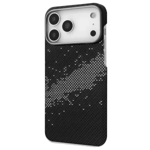 Цвет: Серебристый - Чехол Proove Carbon Slim with Magnetic Ring iPhone 17 Pro Max Starfield
