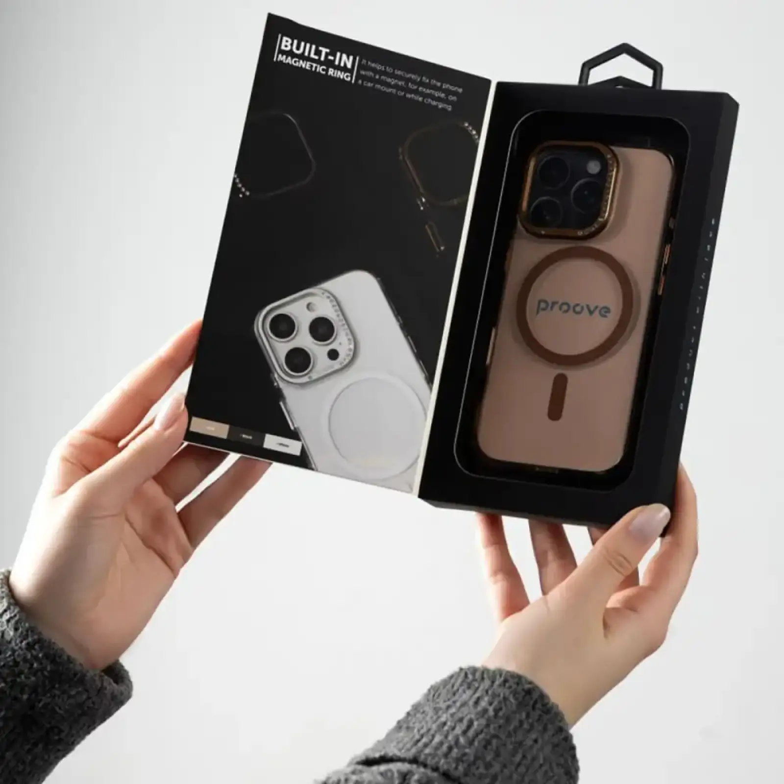 Чехол Proove VS1 Case with Magnetic Ring iPhone 17 Pro Max, iPhone 18 Pro Max White