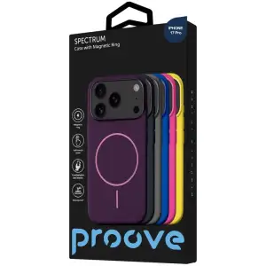 Чохол Proove Spectrum Case with Magnetic Ring iPhone 17 Pro, iPhone 18 Pro Light Blue