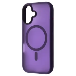 Чохол WAVE Matte Insane Case with Magnetic Ring iPhone 17 Deep Purple