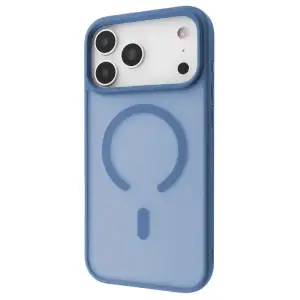Чохол WAVE Matte Insane Case with Magnetic Ring iPhone 17 Pro Max, iPhone 18 Pro Max Light Blue