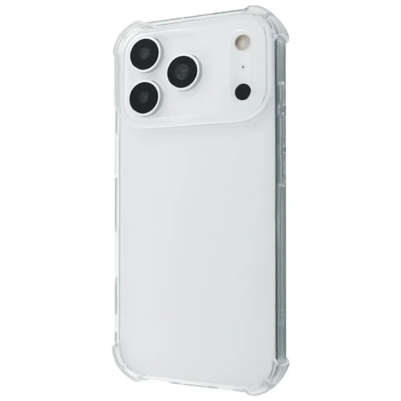 Чохол WXD Silicone 0.8 mm HQ iPhone 17 Pro Transparent