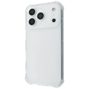 Чохол WXD Silicone 0.8 mm HQ iPhone 17 Pro Transparent