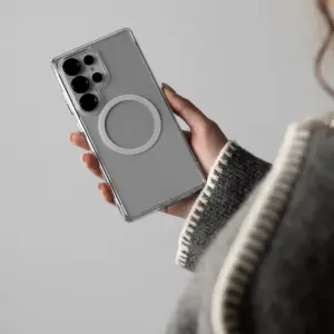 Чохол WAVE Clear Case (PC+TPU) with Magnetic Ring Samsung Galaxy Flip7