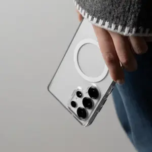 Чохол WAVE Clear Case (PC+TPU) with Magnetic Ring Samsung Galaxy Flip7