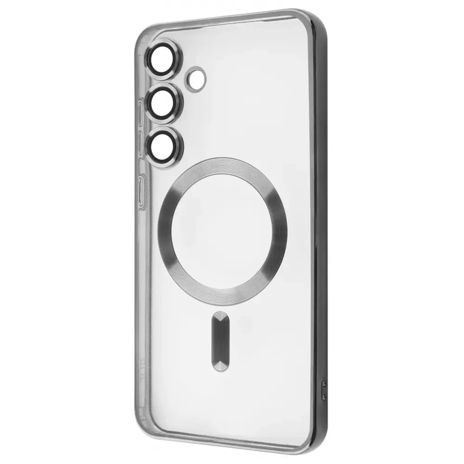 Чохол WAVE Metal Color Case with Magnetic Ring Samsung Galaxy S25 FE Silver