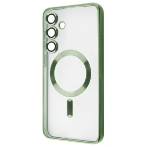 Чохол WAVE Metal Color Case with Magnetic Ring Samsung Galaxy S25 FE Dark Green