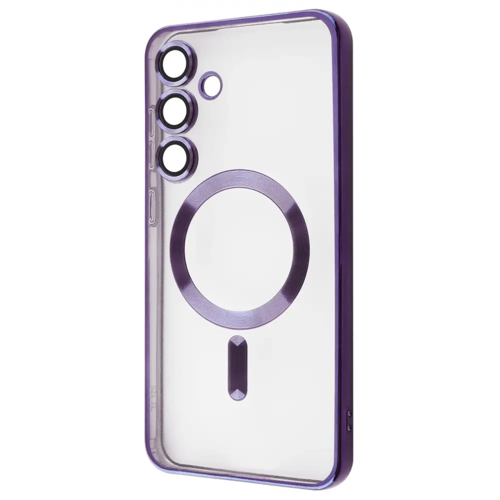 Чохол WAVE Metal Color Case with Magnetic Ring Samsung Galaxy S25 FE Deep Purple