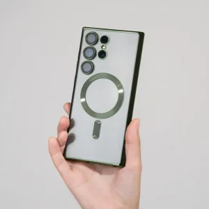 Чехол WAVE Metal Color Case with Magnetic Ring Samsung Galaxy S25 FE Deep Purple