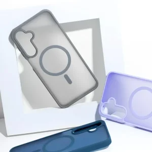 Чохол WAVE Matte Color Case with Magnetic Ring Samsung Galaxy S25 FE Gray