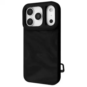 Чехол Kajsa Fluid Art with Magnetic Ring iPhone 17 Pro, iPhone 18 Pro Black