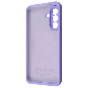 Чехол Proove Silicone Case with Magnetic Ring Samsung Galaxy S25 FE Light Purple