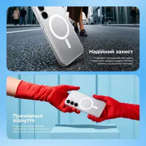 Чехол Proove Cuprum Case with Magnetic Ring Samsung Galaxy S26 White